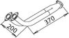 DINEX 51158 Exhaust Pipe